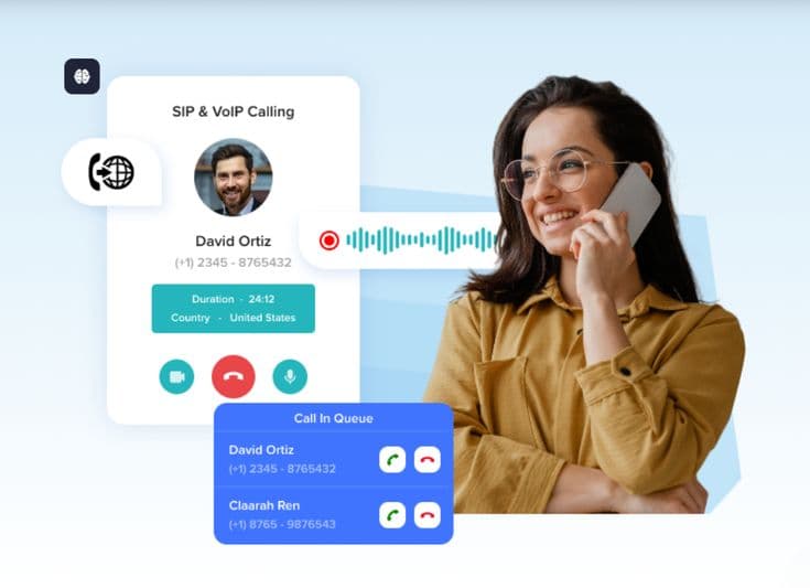 A caller moving through an IVR menu and reaching the right team without waiting on hold.